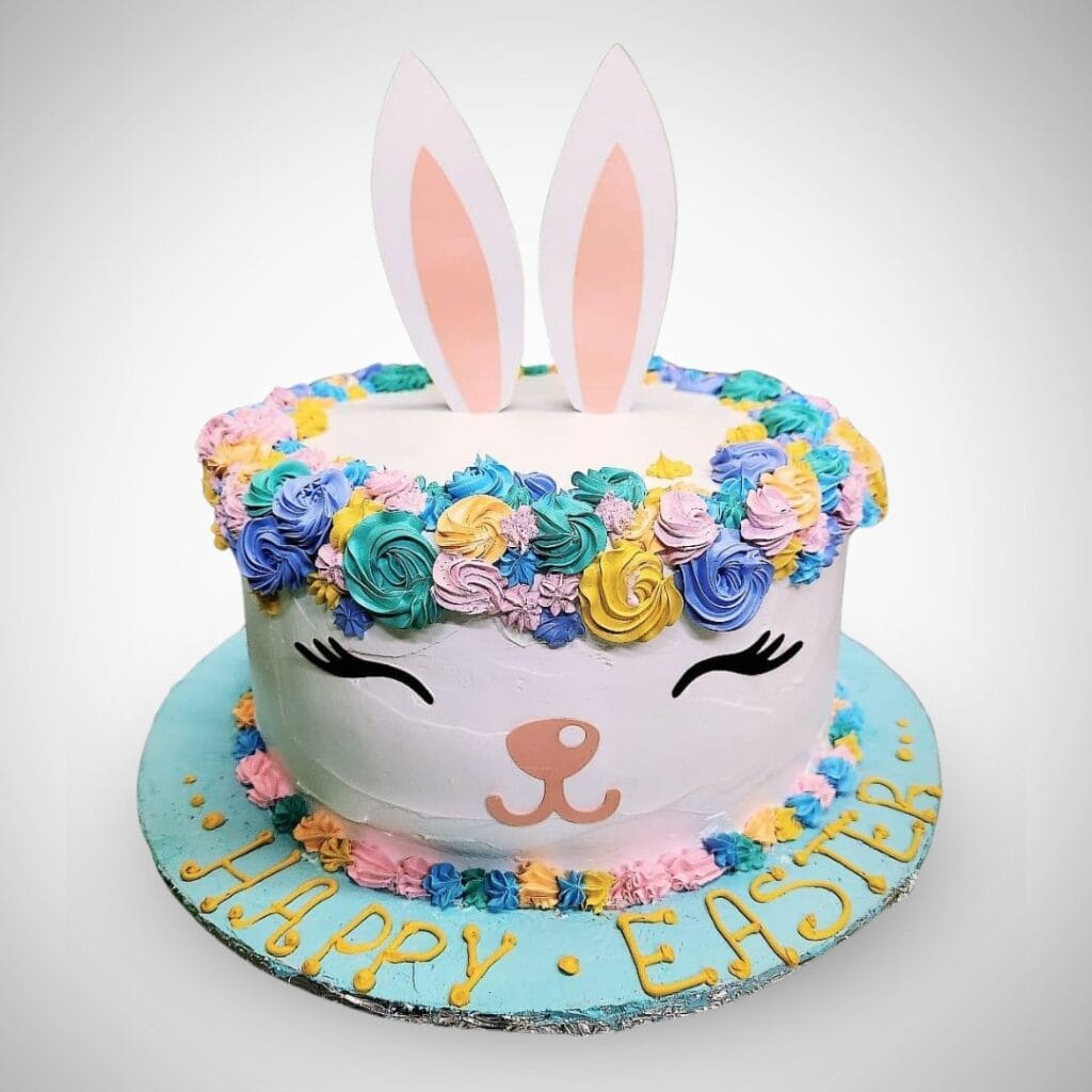 Bunny Themed Cake