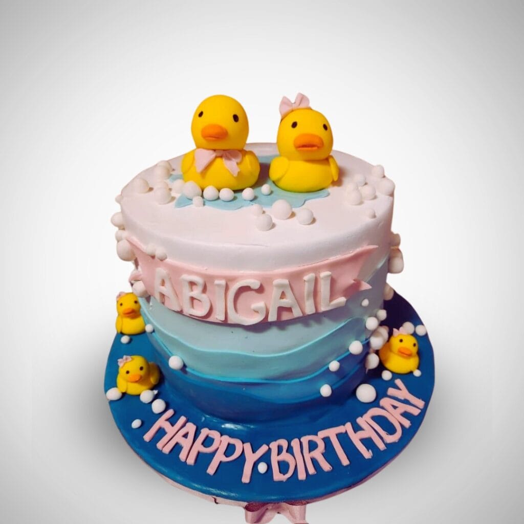 Duck Themed Cake