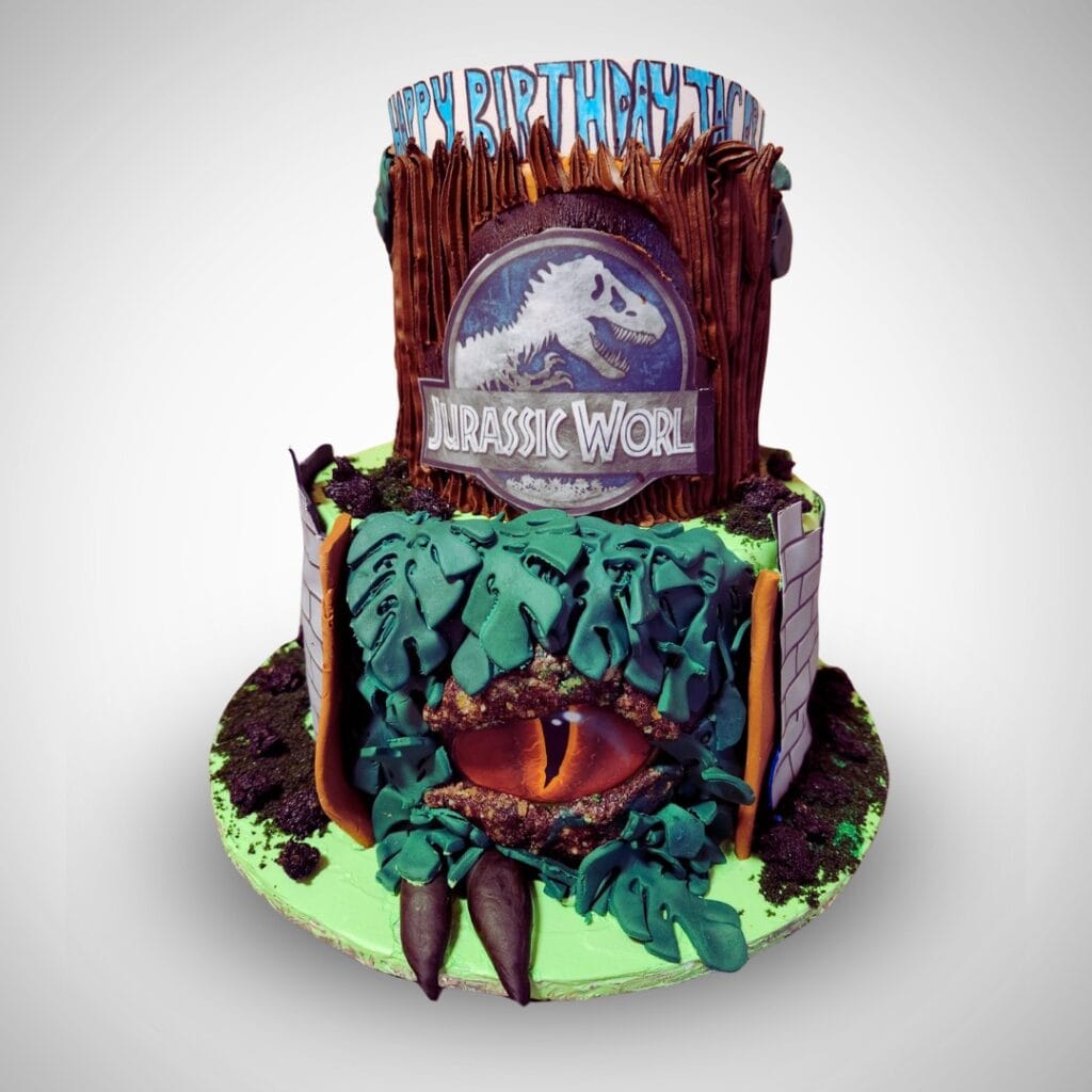 Jurassic World Cake