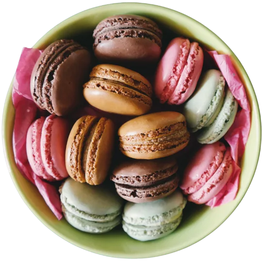 Macarons Bowl Macarons Bowl