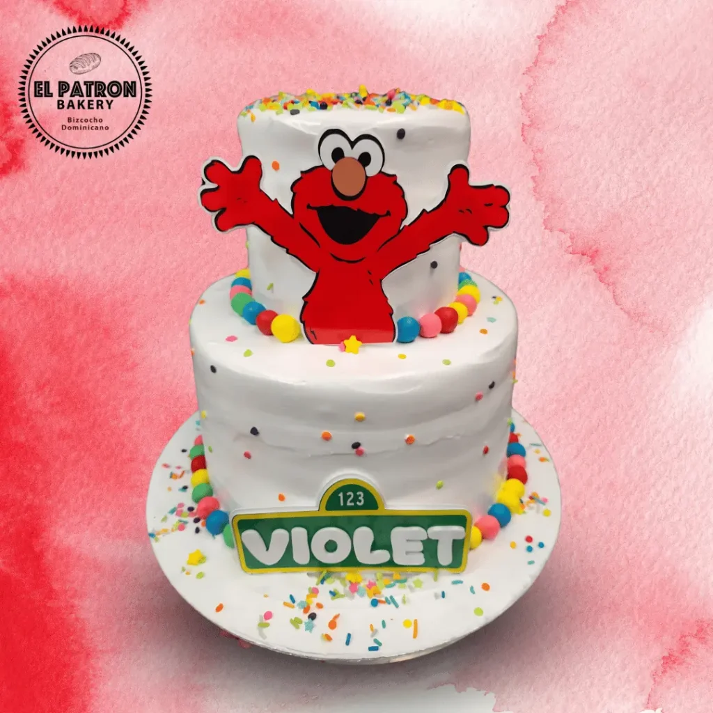 Sesame Street Elmo Cake
